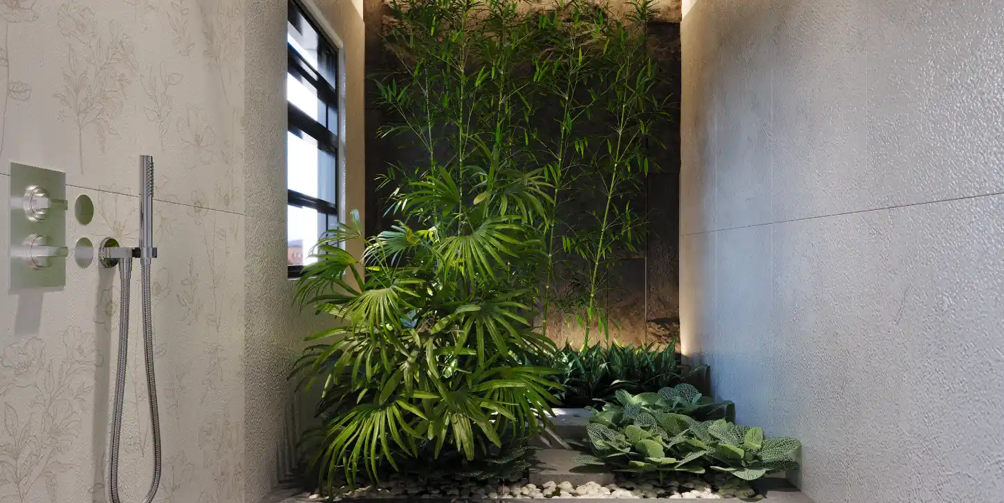 Shower garden